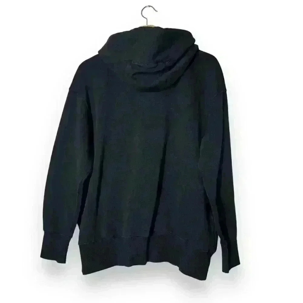Nike Sportswear Phoenix Black Hoodie Single Swoosh Central Embroidered Women’s S - Picture 4 of 8